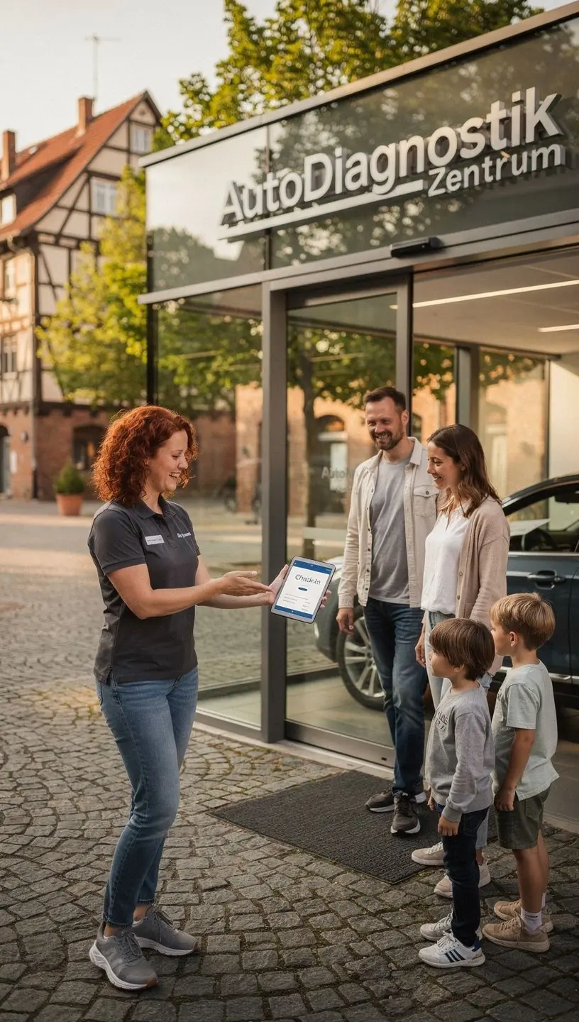 Schematische Darstellung des digitalen Diagnoseprozesses in einem deutschen Zentrum.